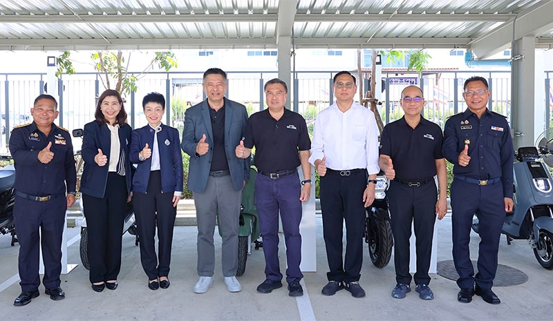 DECO ร่วมจัดแสดงรถมอเตอร์ไซค์ไฟฟ้า  เพื่อสนับสนุนแนวทางพลังงานสะอาดและการใช้งานในภาครัฐ