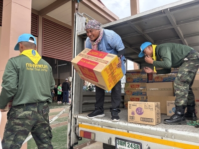 ร่วมส่งต่อน้ำใจ เพื่อพี่น้องชายแดนสระแก้ว 08